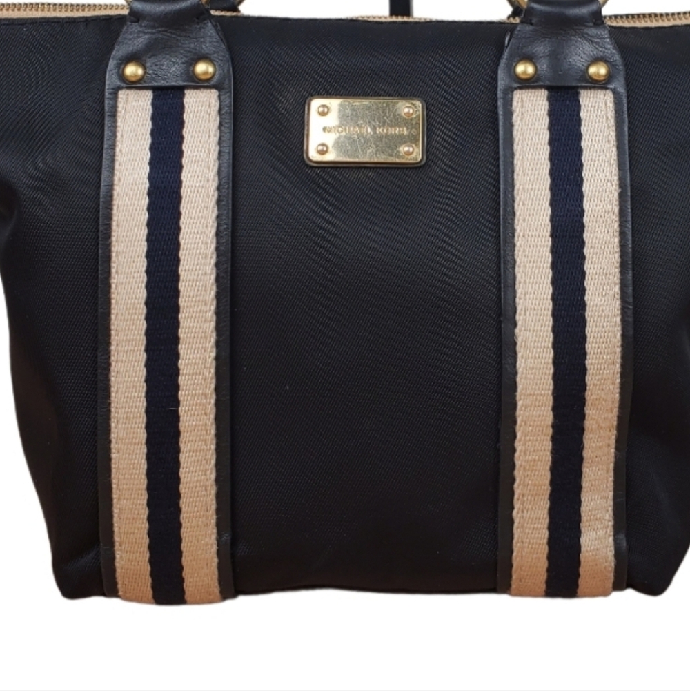 Michael Kors Montauk Black Tote with Goldtone Hardware - Picture 4 of 7